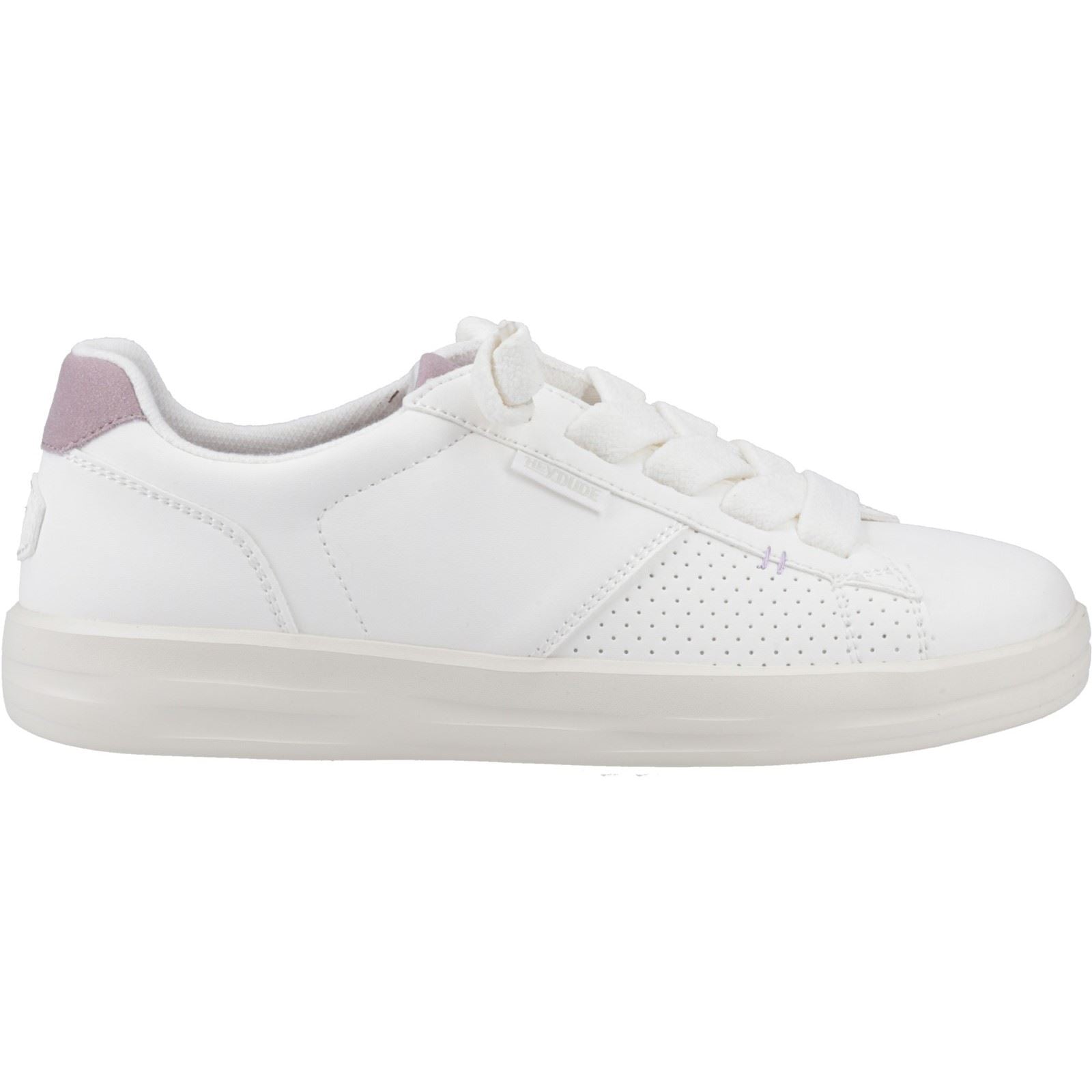 HEYDUDE Karina Duo Classic Synthetic Women's White Trainers