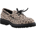 Hush Puppies Geri Suede Women's Leopard Loafers