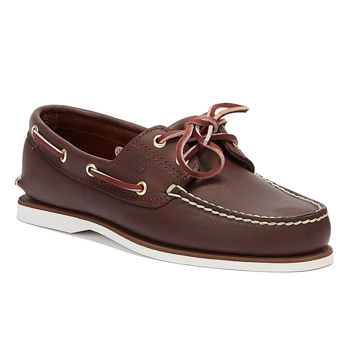 Timberland Boat Men's Brown Lace-Up Shoes