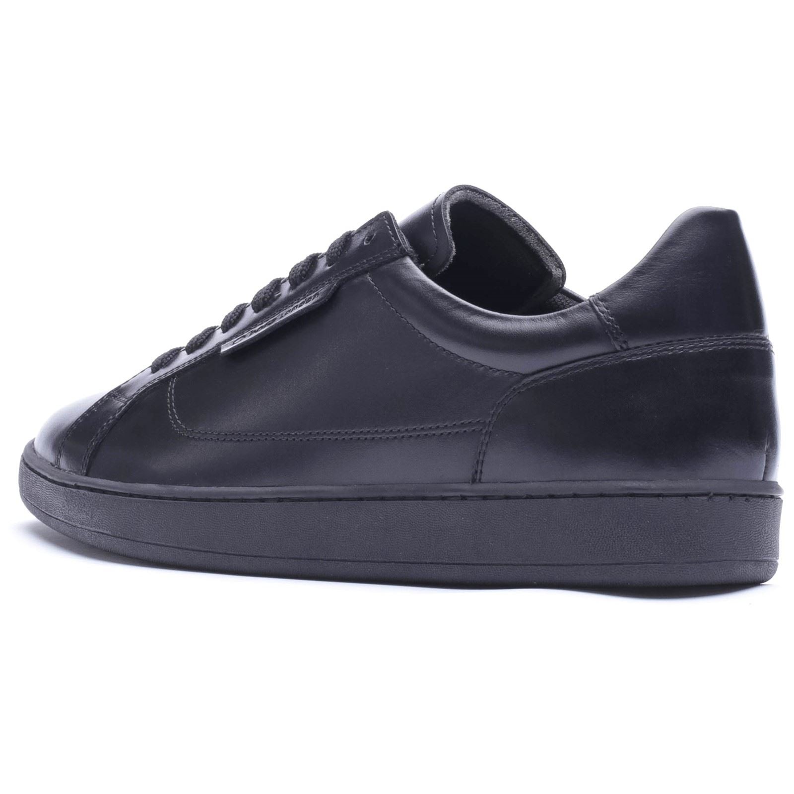 Base London Zammo Leather Men's Black Lace-Up Shoes
