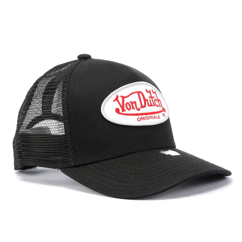 Von Dutch Trucker Cotton Black Caps