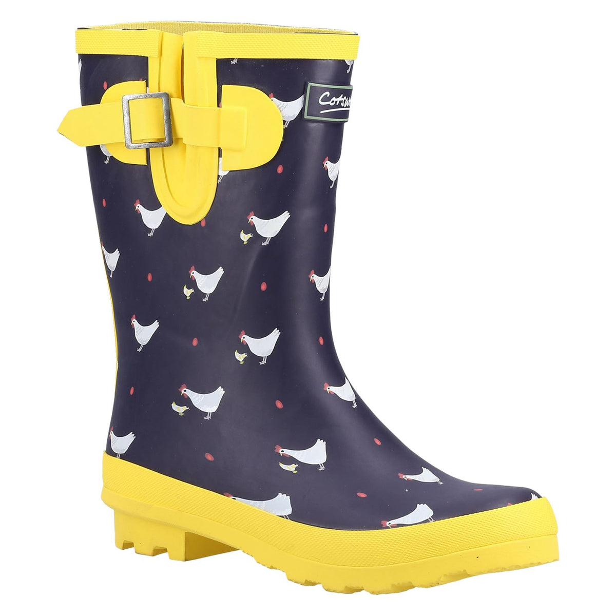 Cotswold Farmyard Mid Rubber Chick Wellington Boots