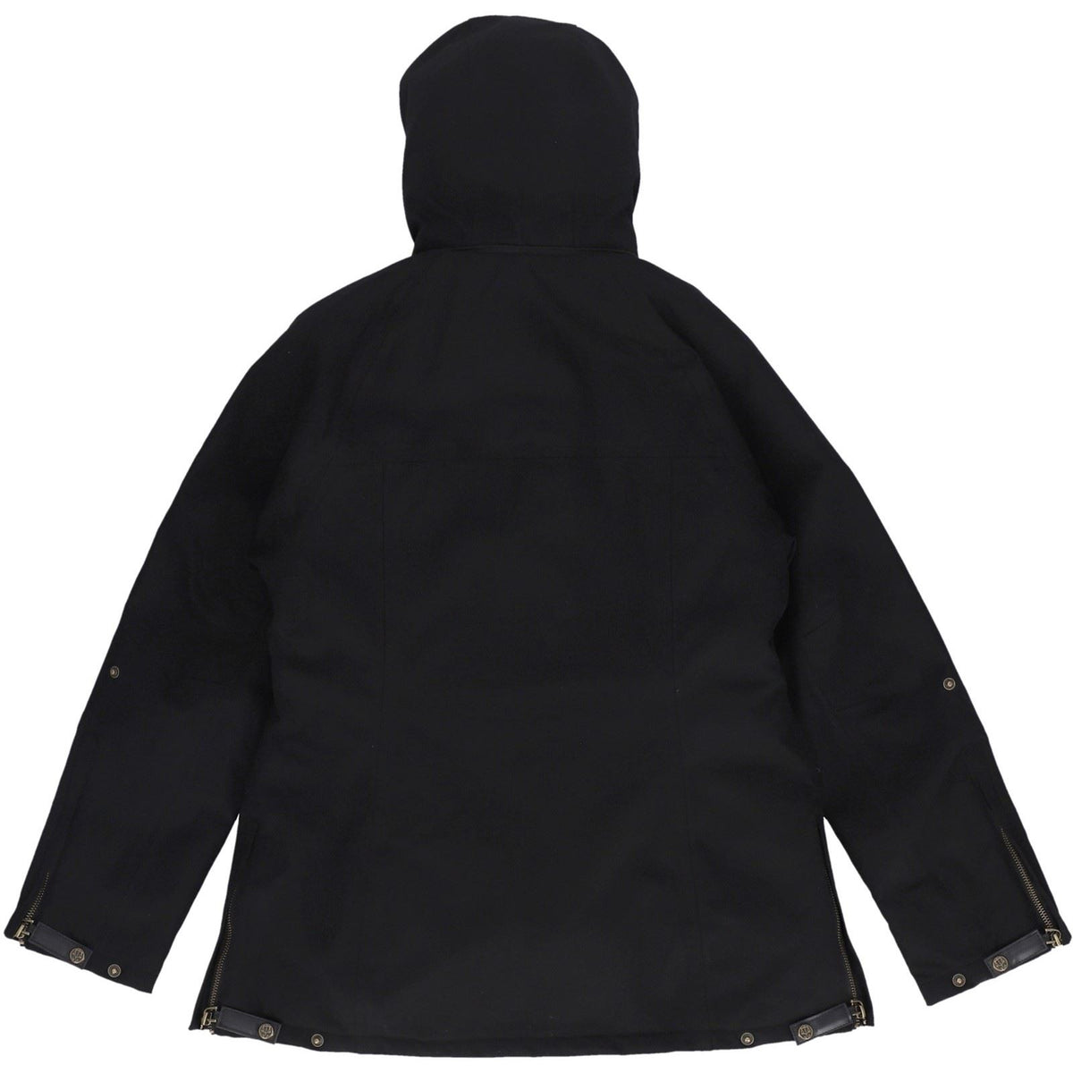 Hunter Originals Long Waterproof Jacket Women's Black Rain Jacket