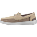 HEYDUDE Welsh Grip Classic Mesh Cotton Blend Men's Incense/Morel Brown Boat Shoes