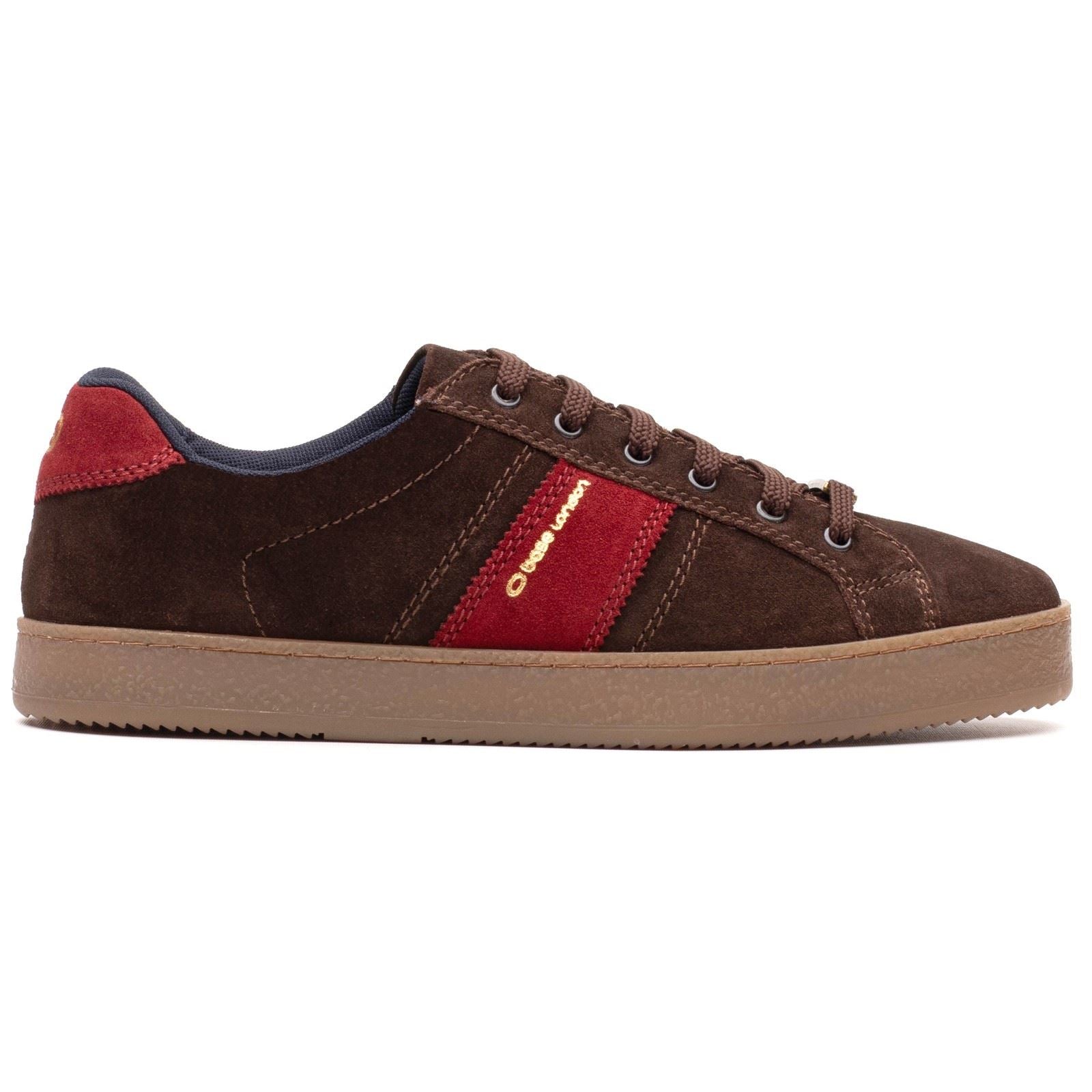 Base London Hopper Leather Men's Brown Trainers