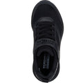 Skechers Elevate Sporty Spectacular Textile Junior Black Trainers