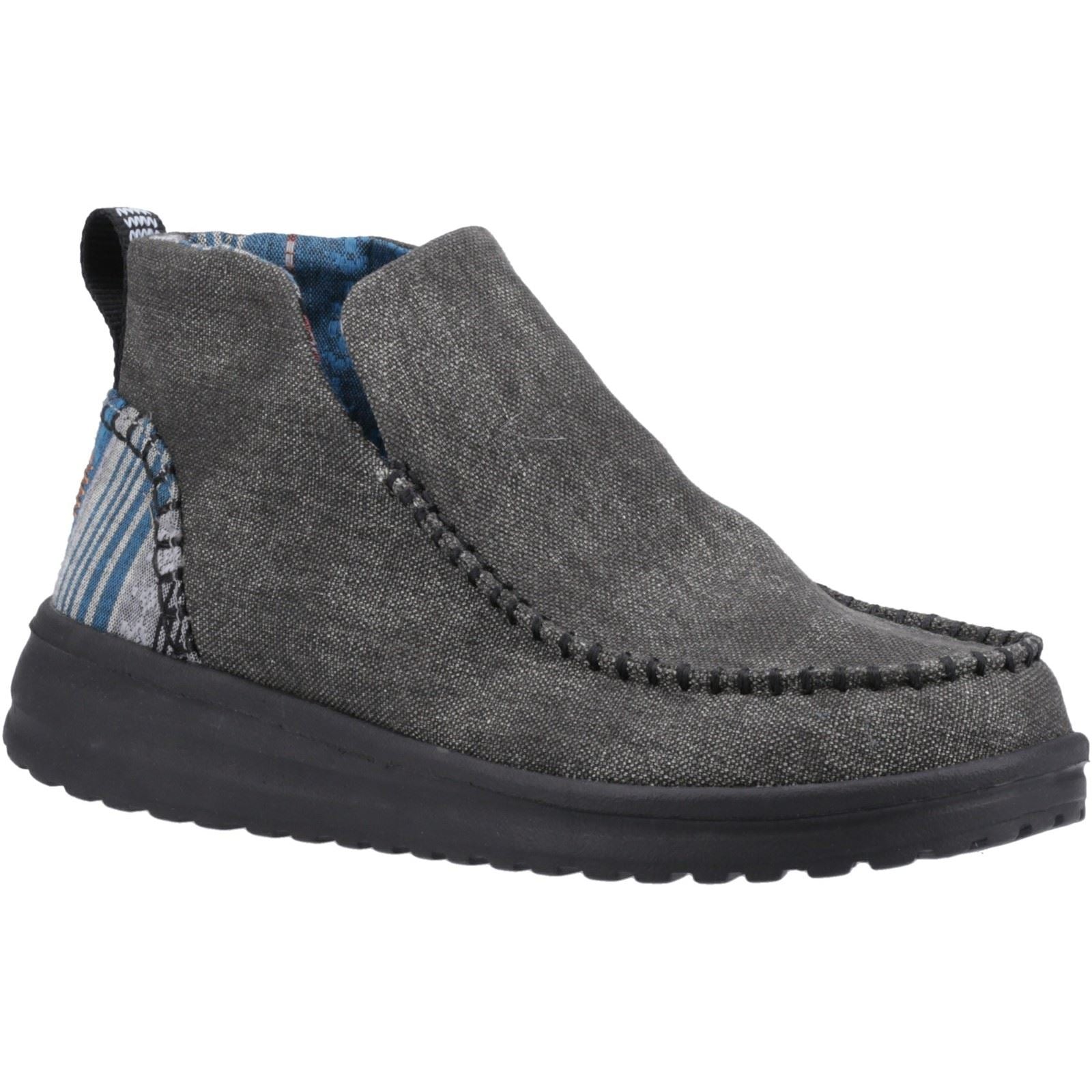 HEYDUDE Denny Cotton Women's Grey Boots