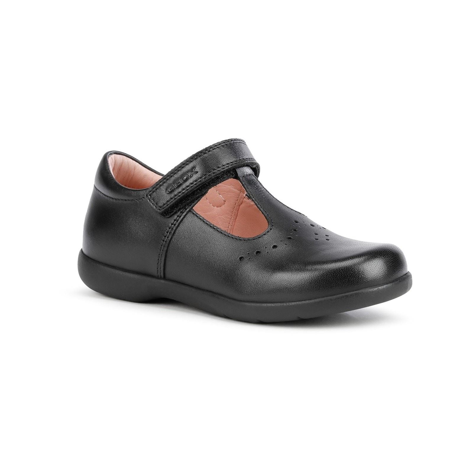 Geox Naimara Leather Black Shoes