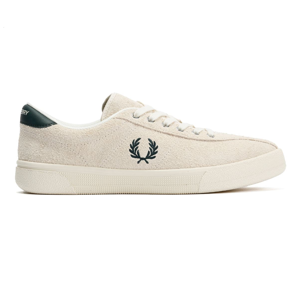 Fred Perry Tennis Shoe Suede Men's Ecru/Grassroot Trainers