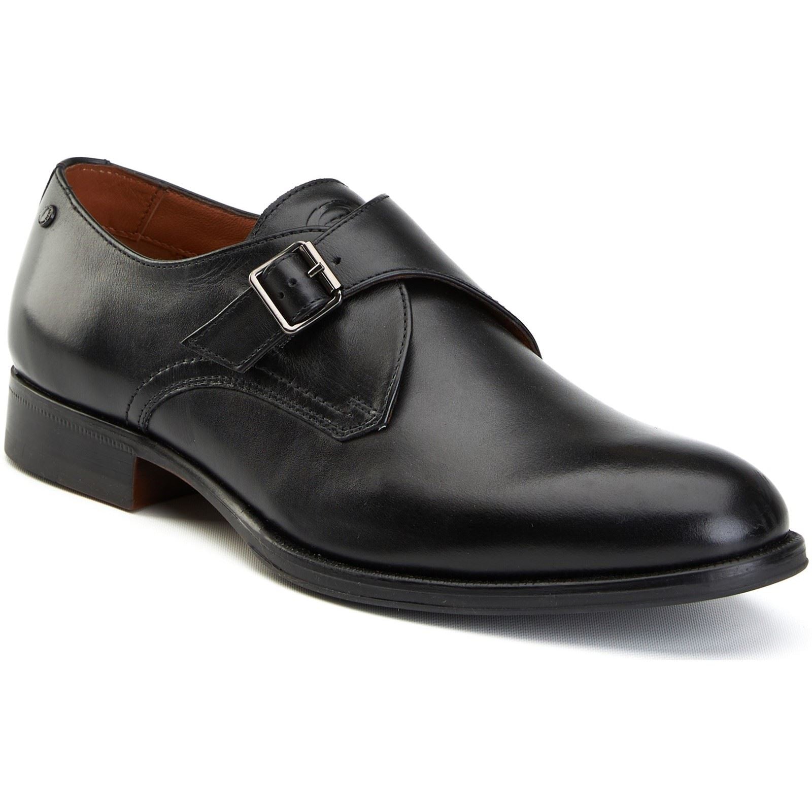 Base London Faraday Leather Men's Black Shoes