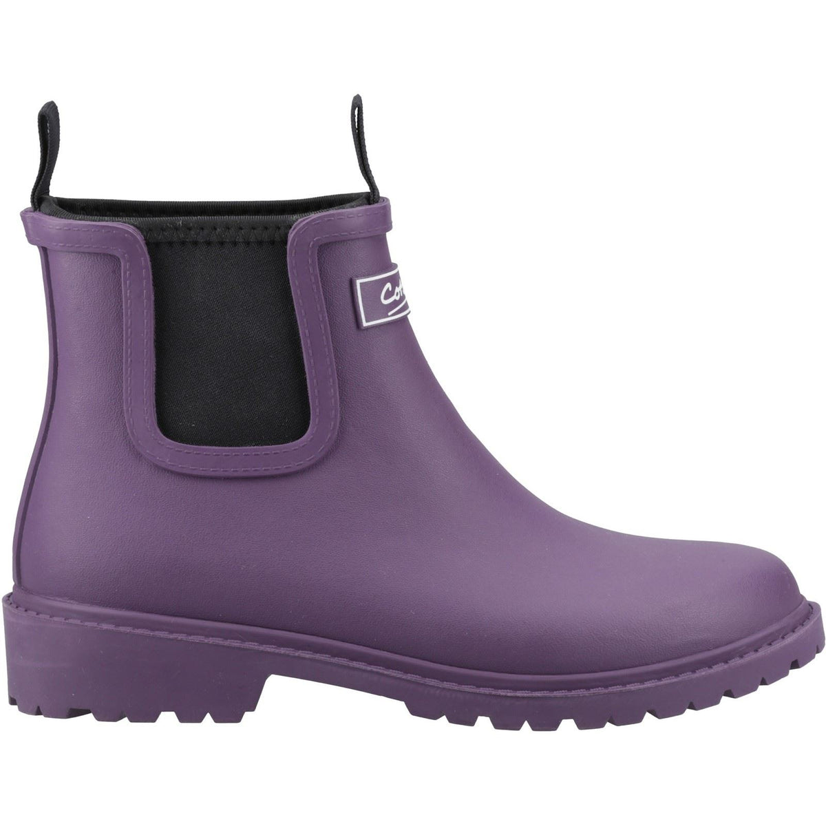 Cotswold Barton Synthetic Women's Purple Wellington Boots