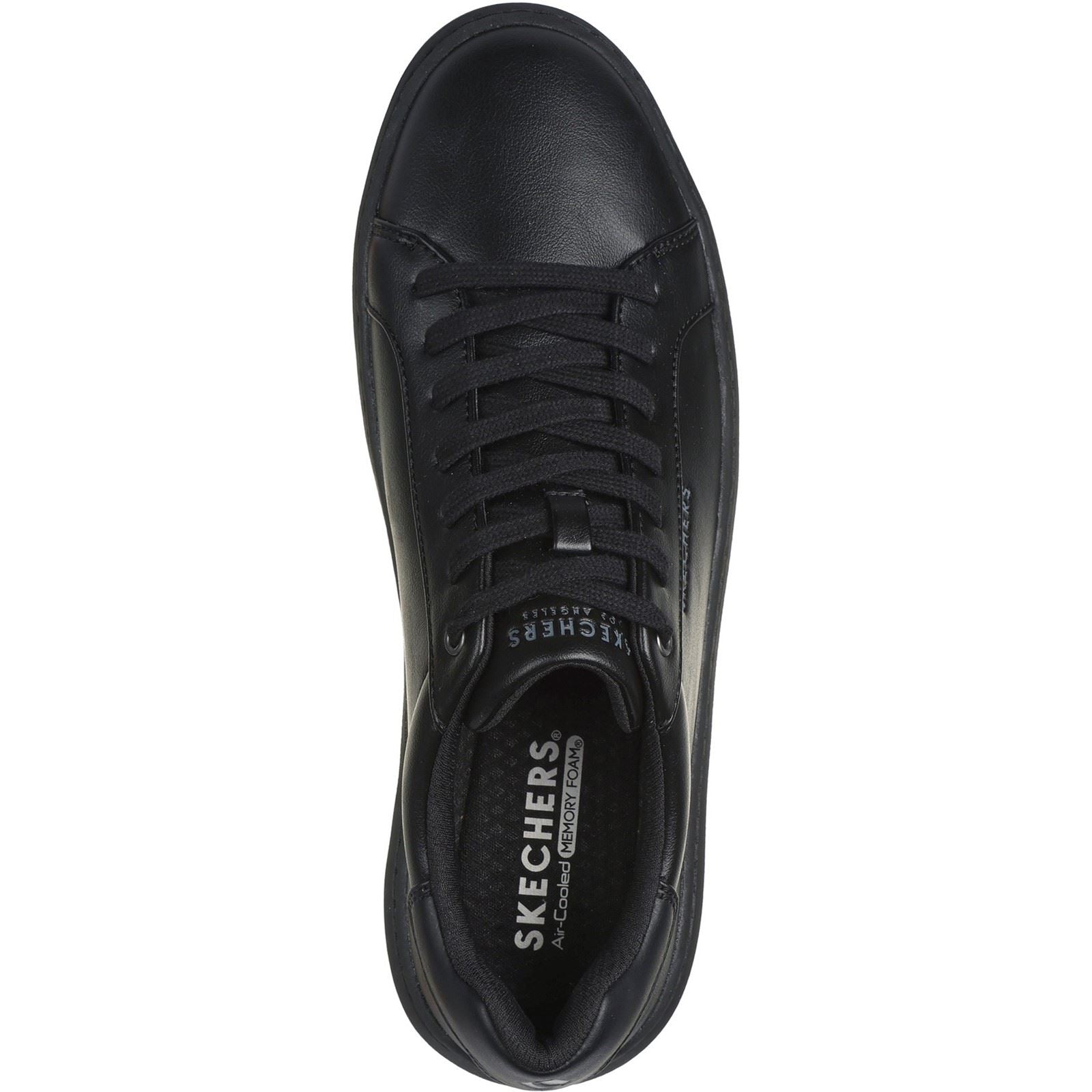Skechers Court Break Suit Sneaker Men's Black Trainers