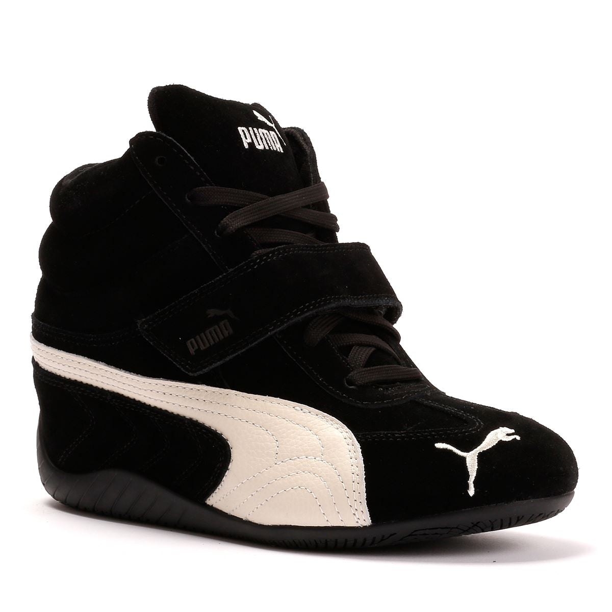 Puma Speedcat Wedge OG Suede Women's Black/White Trainers