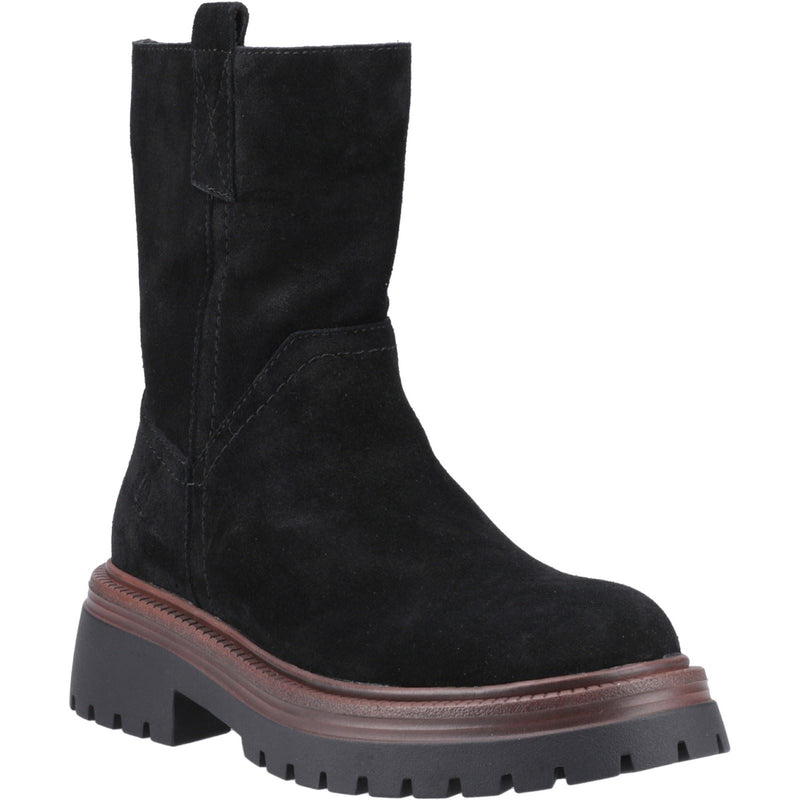 Hush Puppies Rebecca Suede Women's Black Boots