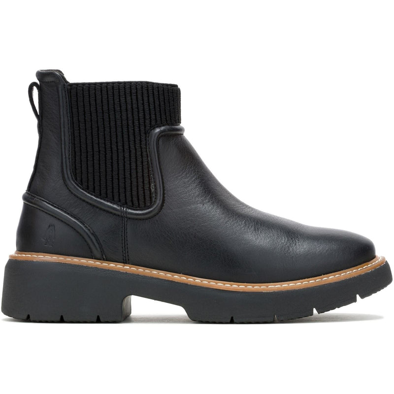 Hush Puppies Jodie Leather Women's Black Boots