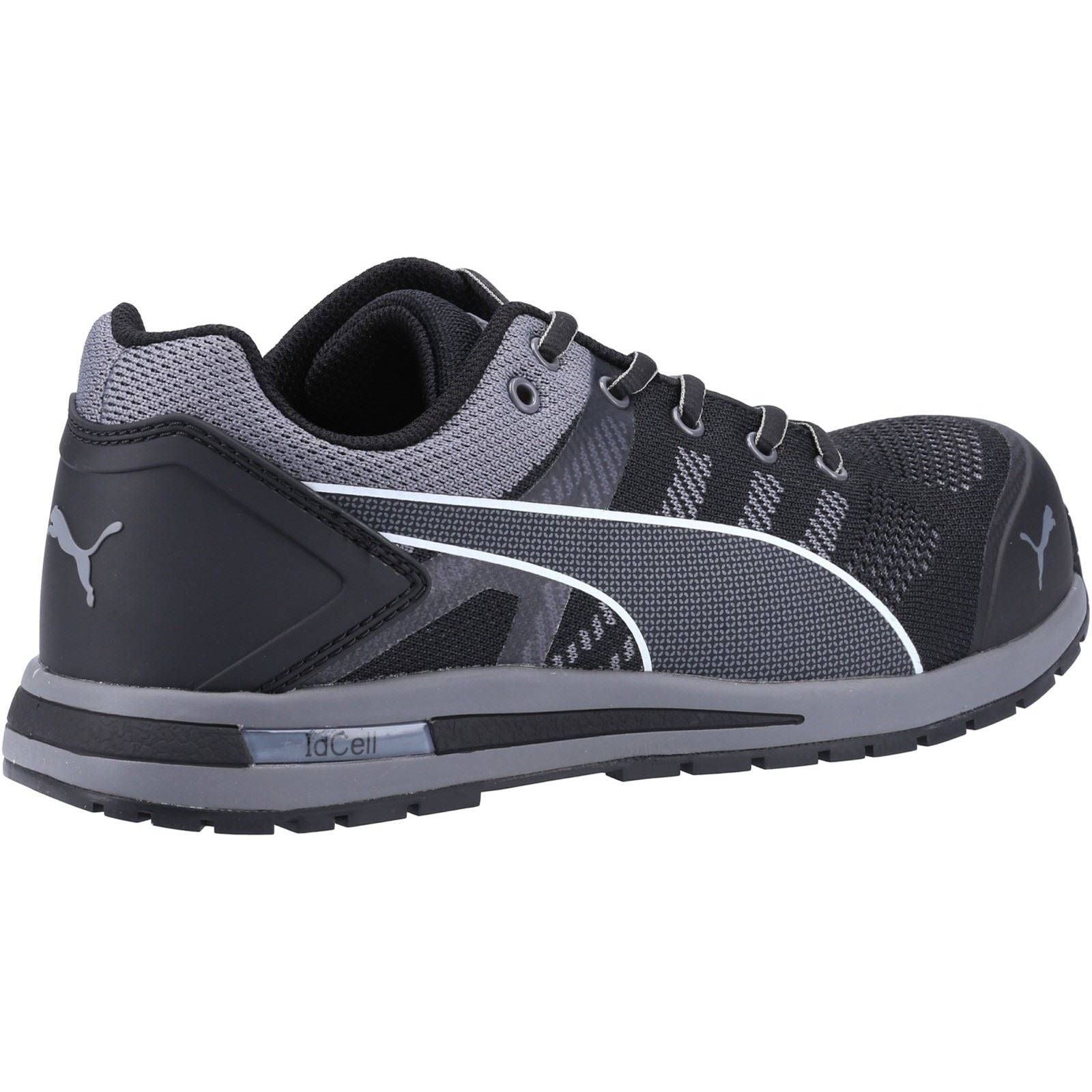 Puma Safety Elevate Knit LOW S1 Textile Black Safety Trainers Puma Safety Elevate Knit LOW S1 Textile Black Safety Trainers