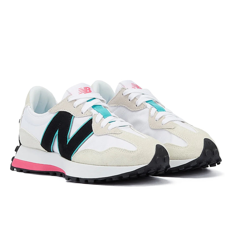 New Balance 327 Women's Pink/Teal Trainers