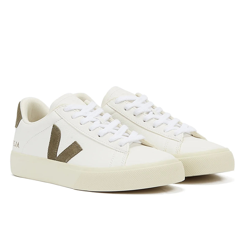 Veja Campo Extra White Khaki Women s Trainers Tower London