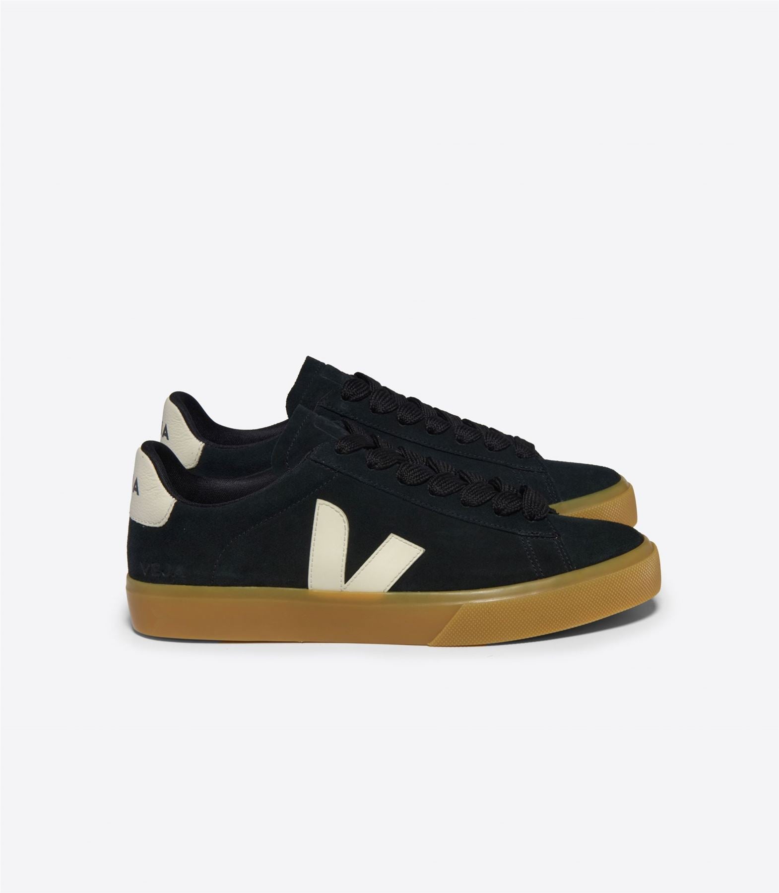 Veja Campo Suede Women's Black / Pierre Trainers