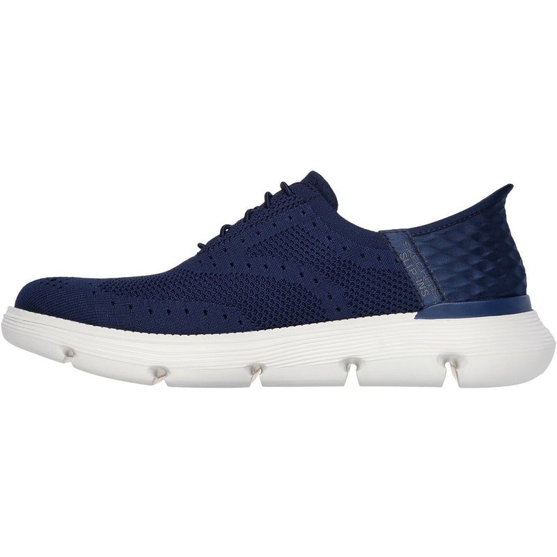 Skechers Garza Palma Synthetic Men's Navy Trainers