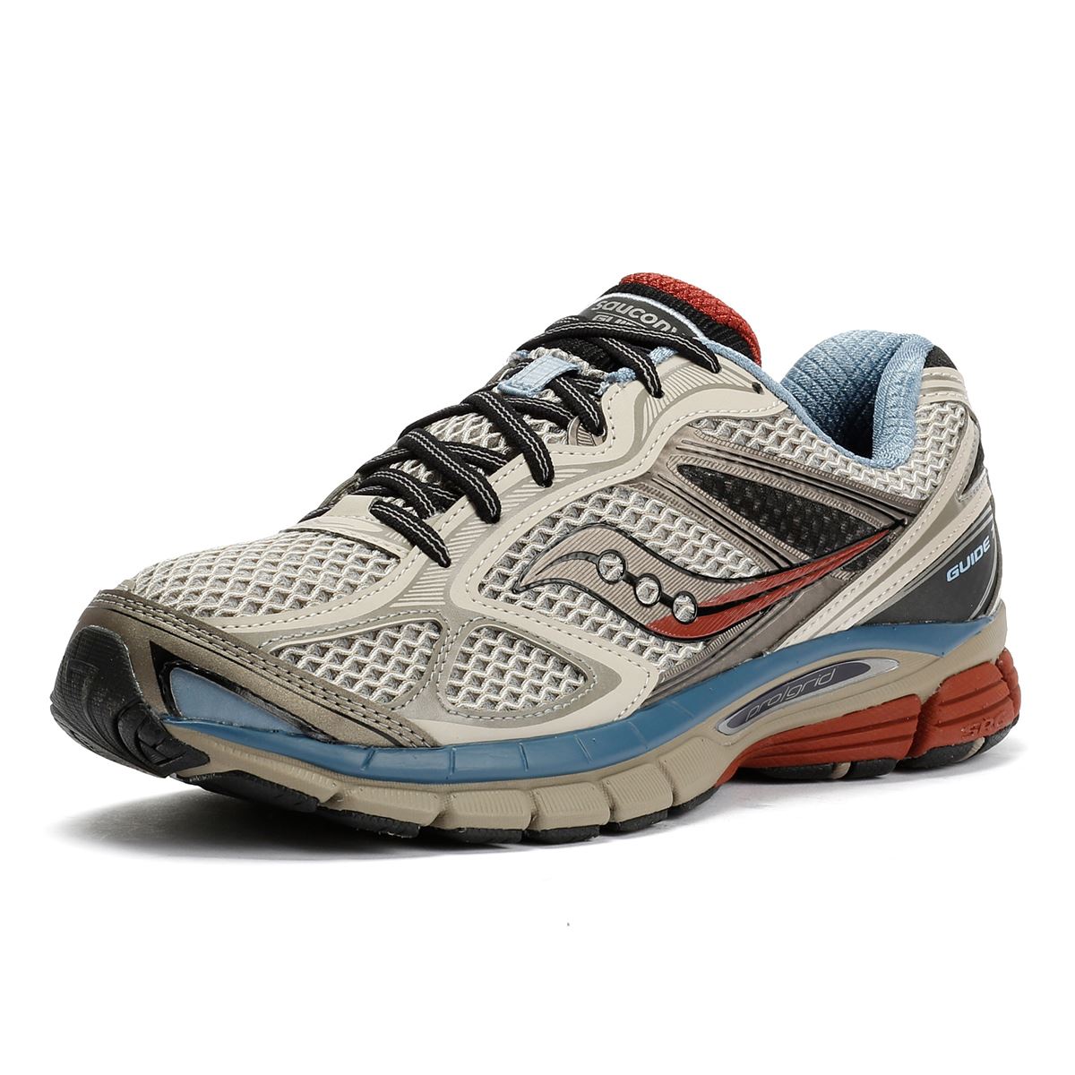 Saucony ProGrid Guide 7 Taupe/Black Trainers