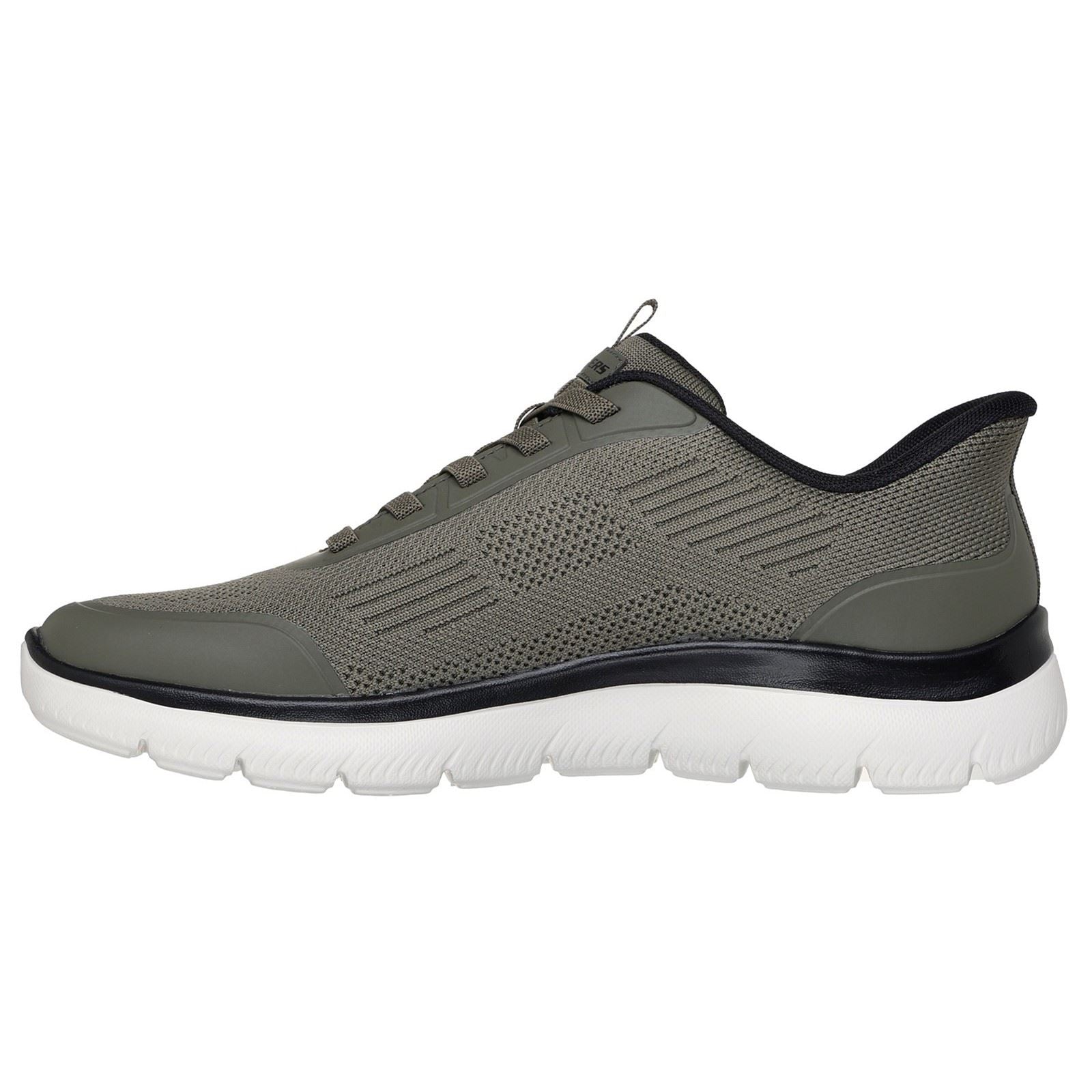 Skechers Summits Leyter Textile Men's Olive/Black Trainers
