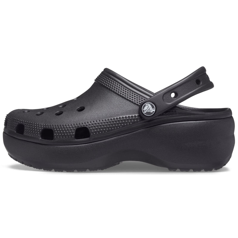 Crocs Classic Platform Synthetic Women's Black Clogs
