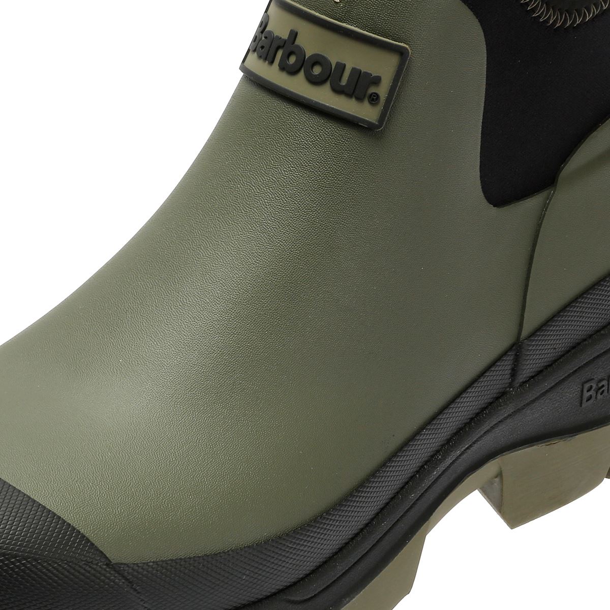 Barbour Ridge Men's Uniform Green Ankle Wellington Boots