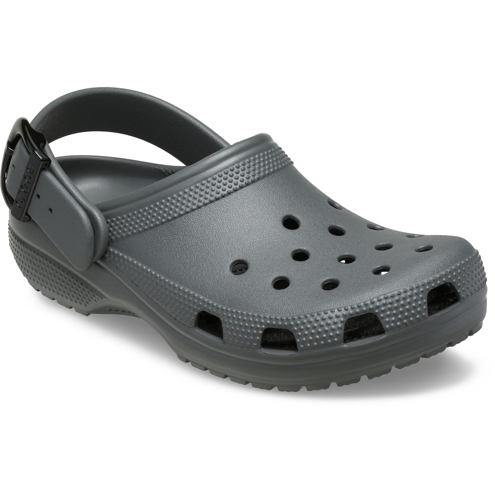 Crocs Classic Buckle EVA Women's Carbon Clogs