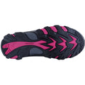 Hi-Tec Blackout Mid Synthetic Soft Shell Junior Dark Rose/Fuchsia Hiking Boots