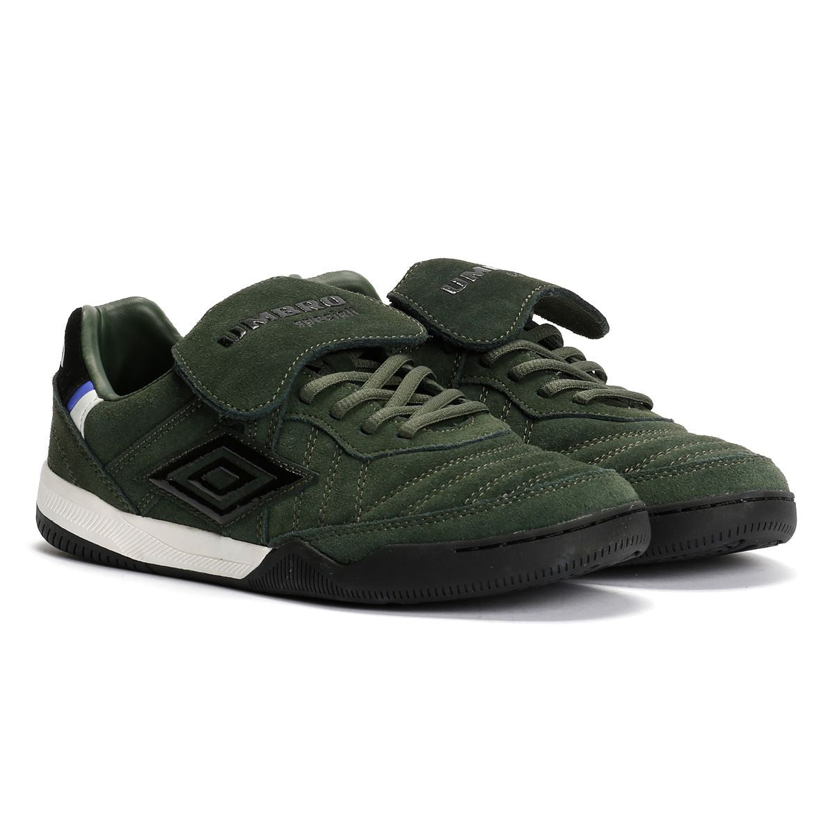 Umbro Speciali TR Suede Green/Black Trainers