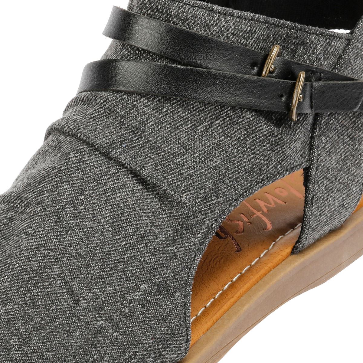 Blowfish Malibu Denver Women's Charcoal Sandals