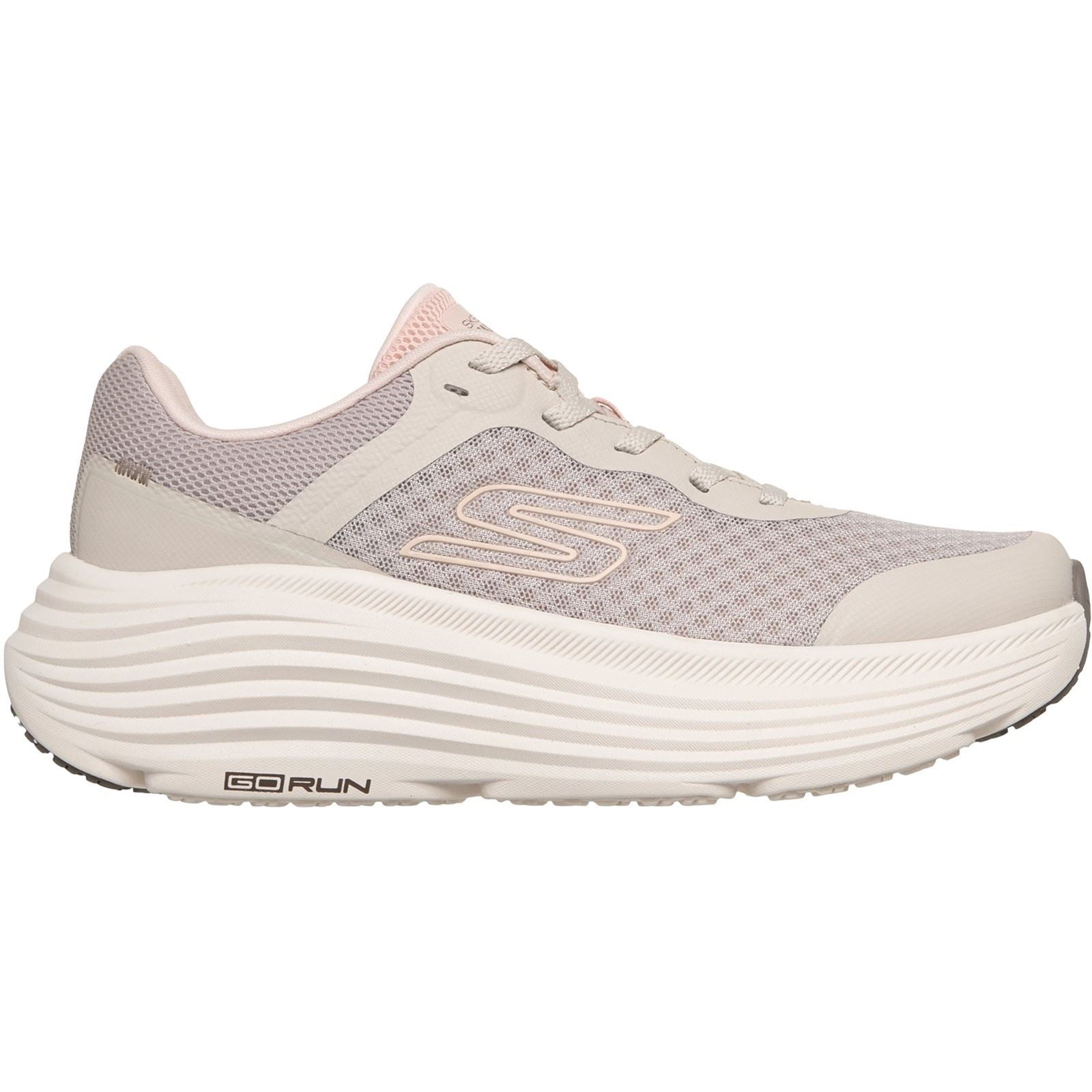 Skechers Max Cushioning Endeavour Women's Natural Synthetic/Trim Trainers
