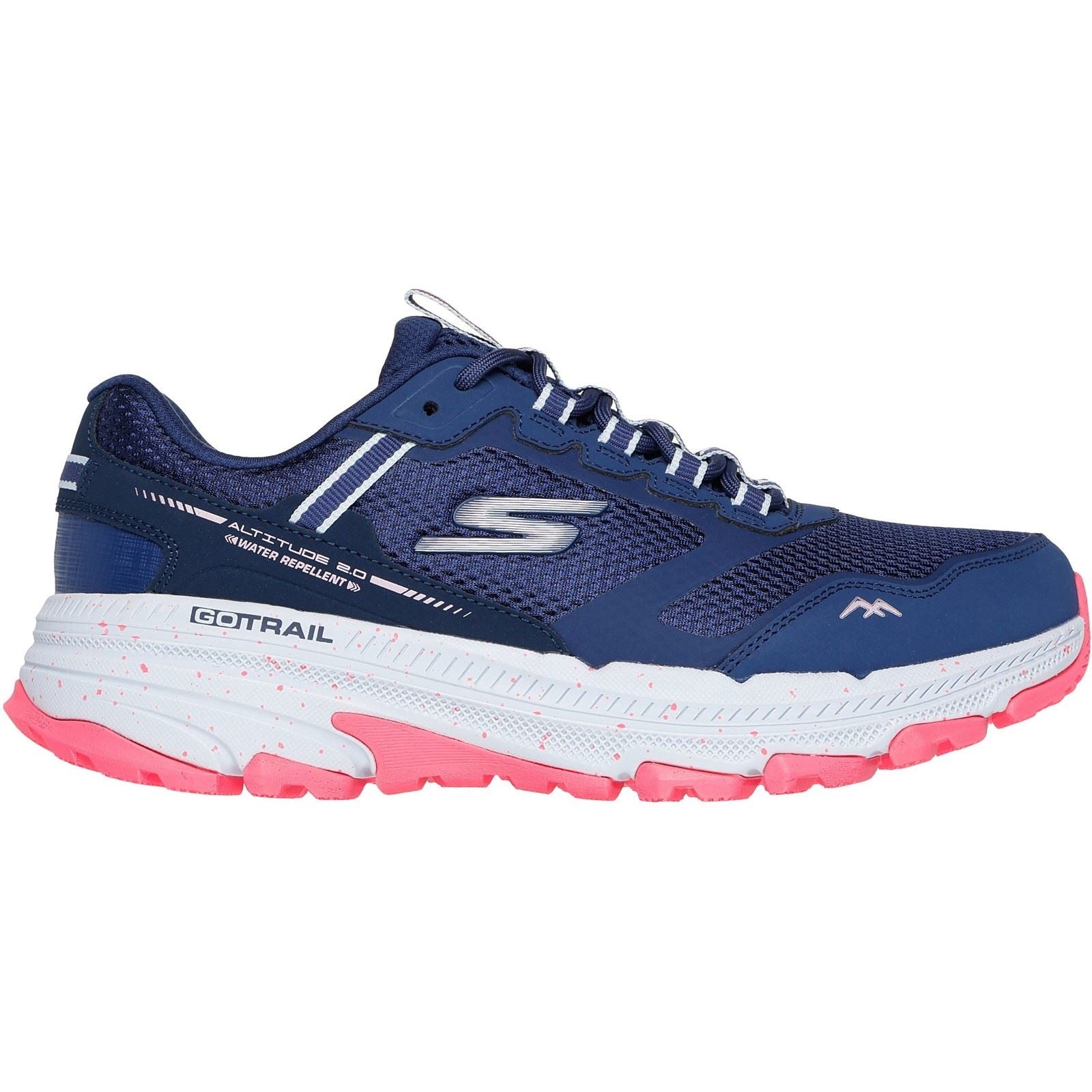 Skechers Performance GO RUN Trail Altitude 2.0 Ravine Leather Women's Navy/Orange Trainers
