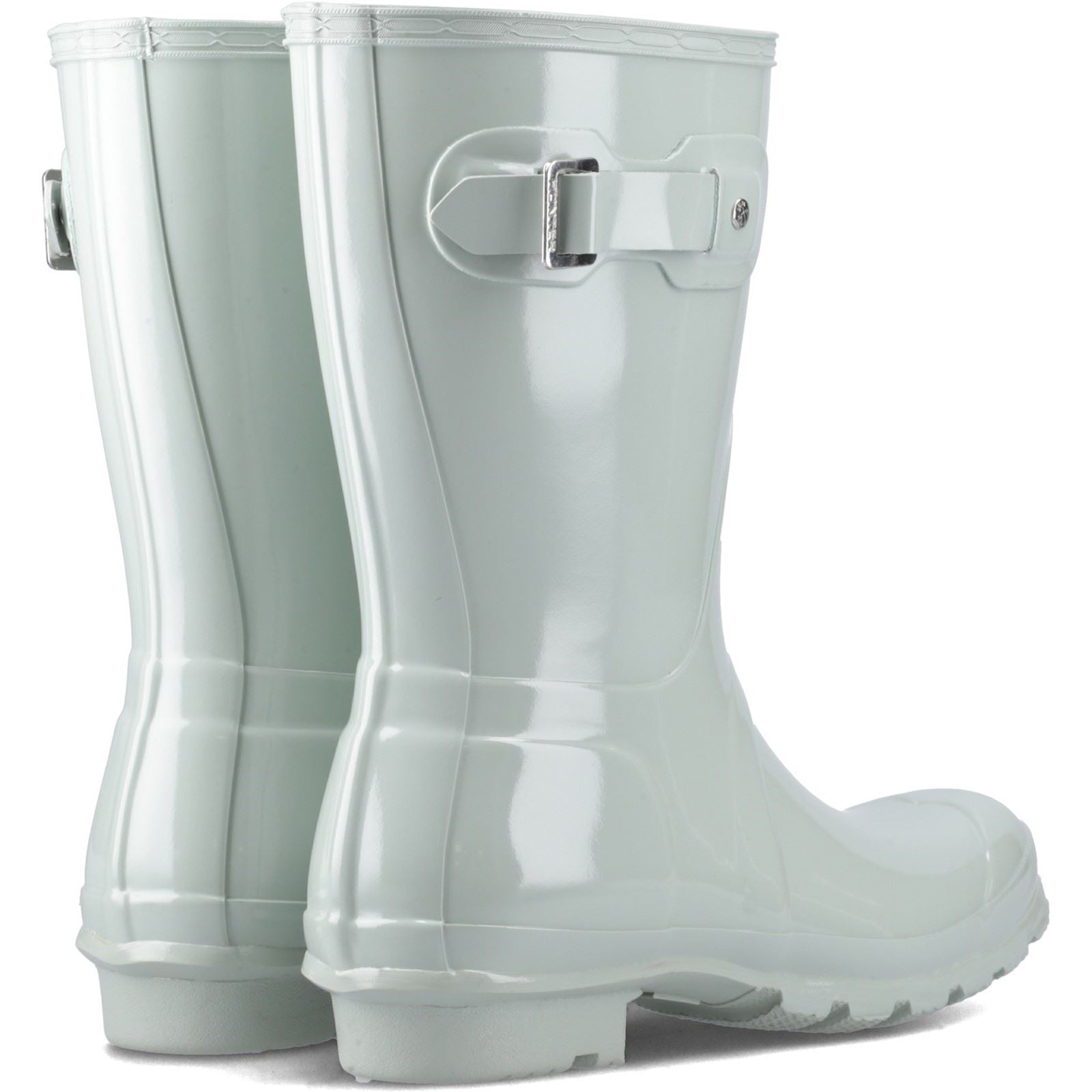 Hunter Original Short Rubber Women's Sea Foam Wellington Boots