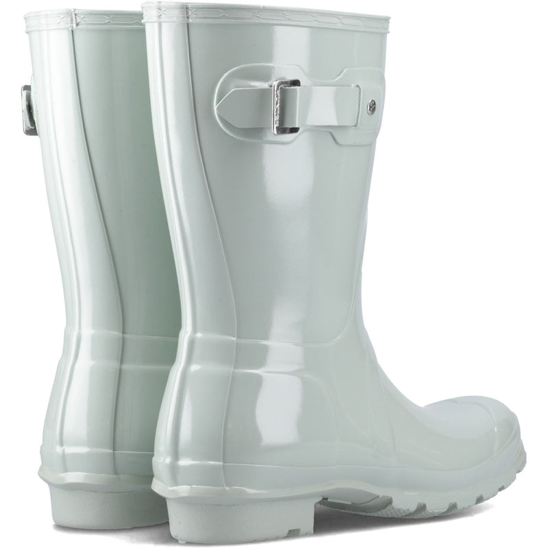 Hunter Original Short Rubber Women's Sea Foam Wellington Boots