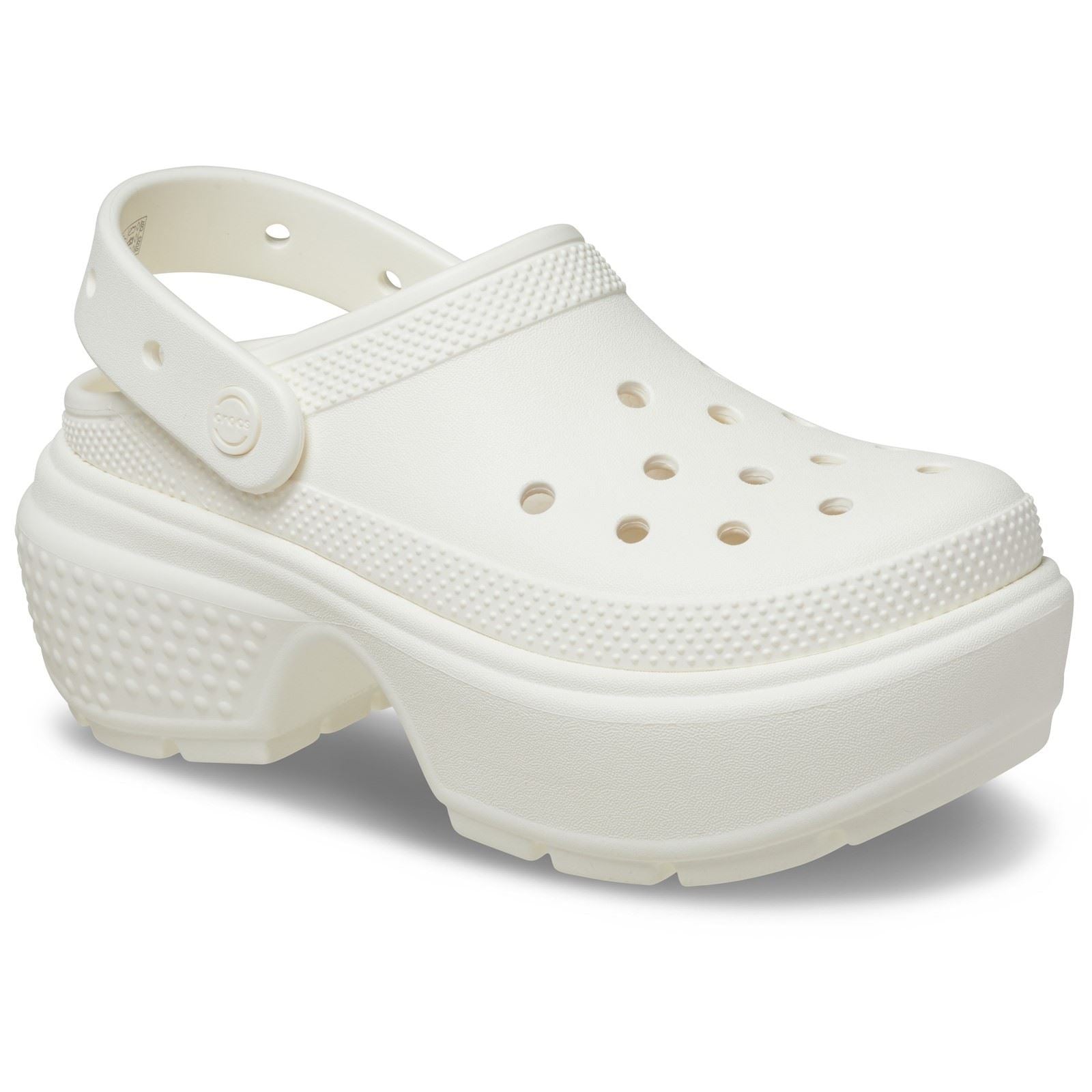 Crocs Stomp Clog Synthetic Chalk Clogs