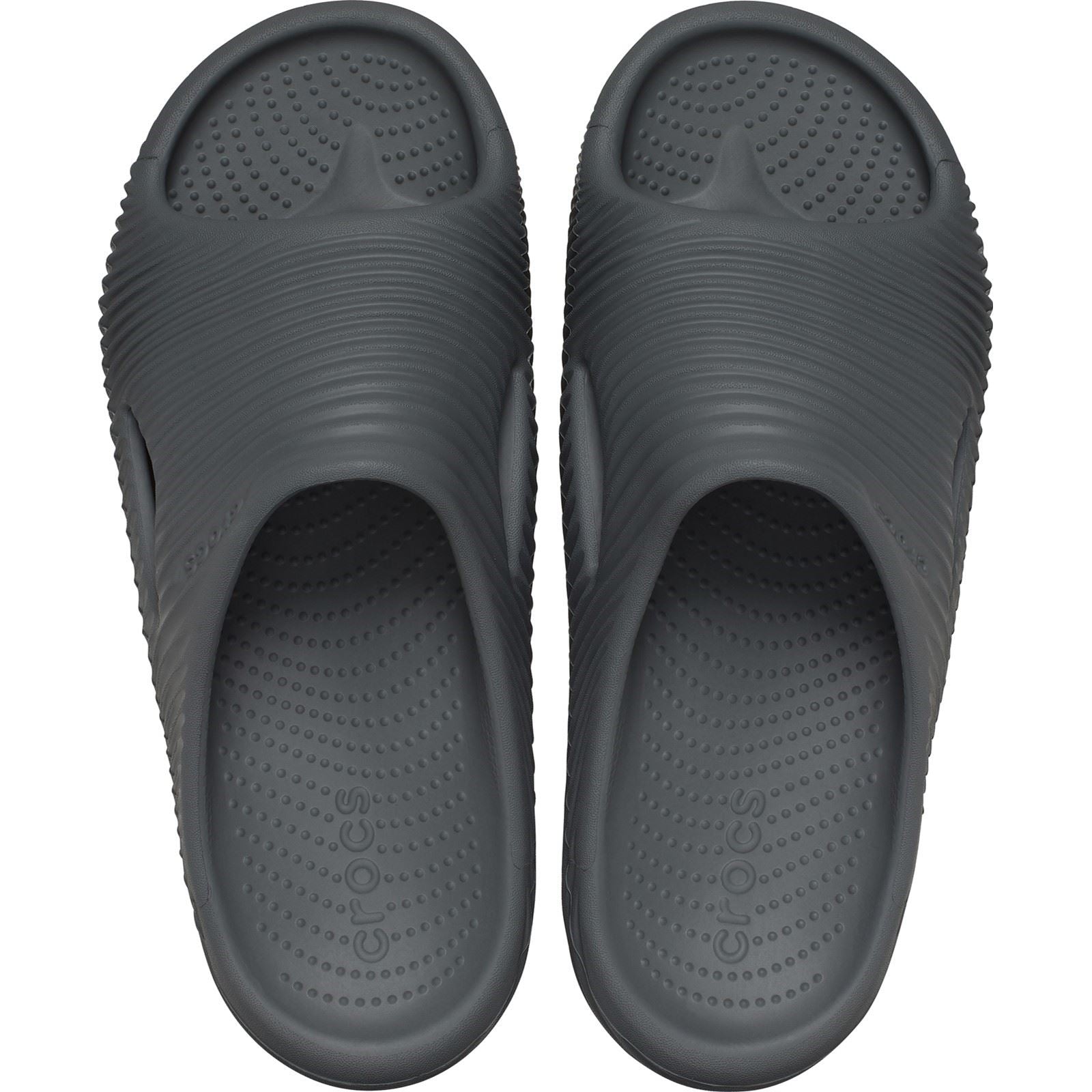 Crocs Mellow Tide Recovery Synthetic Slate Grey Slides
