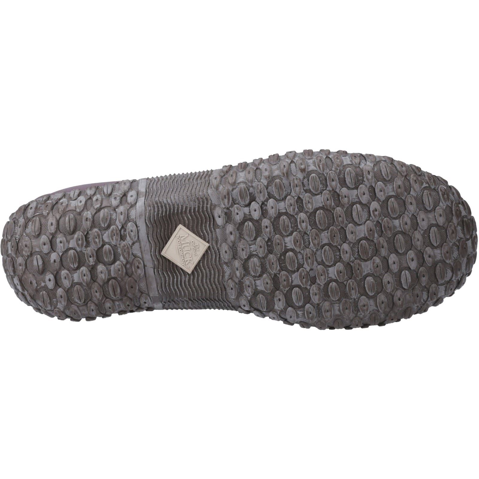 Muck Boots Muckster II Ankle Rubber Wine/ Herringbone Wellington Boots