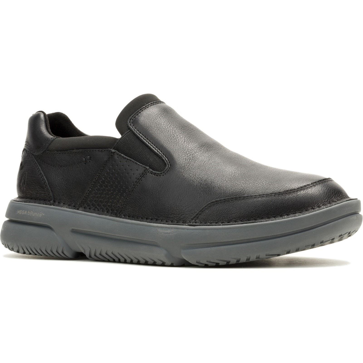 Hush Puppies Baylor Leather Men's Black Loafers