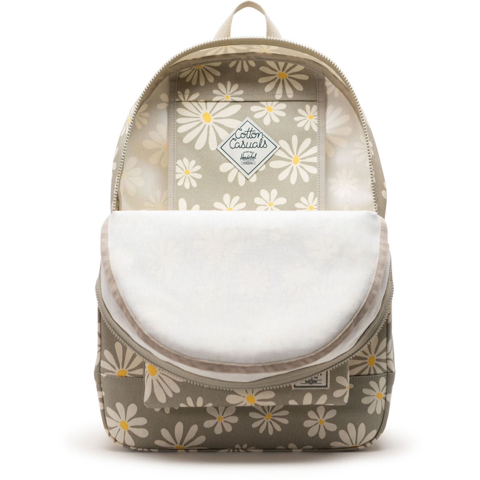Herschel Bags Pacific Daypack Cotton Natural Backpack
