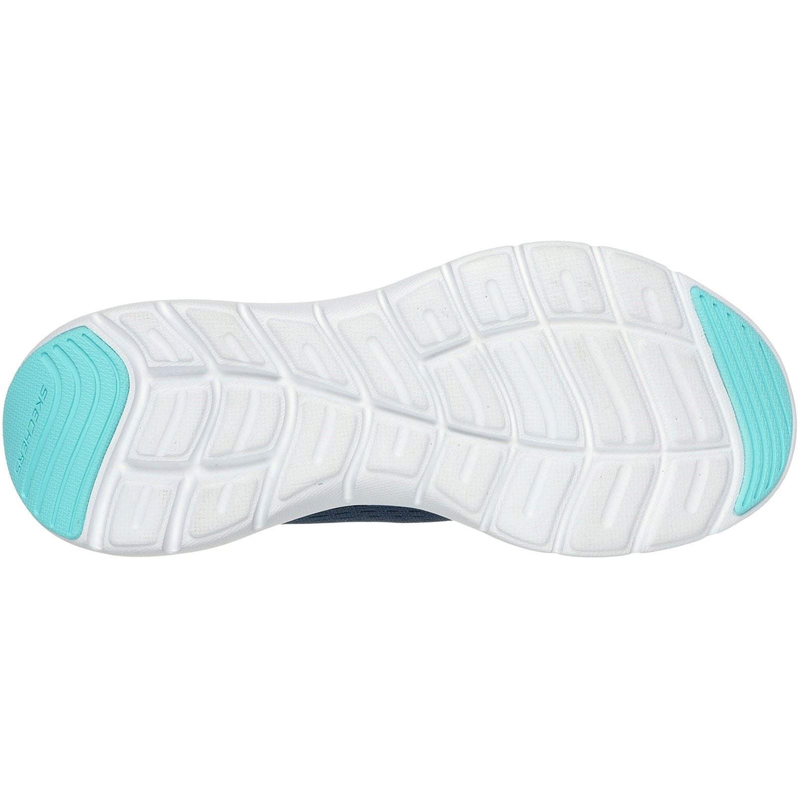 Skechers Flex Appeal 5.0 Textile Women's Navy/Blue Trainers