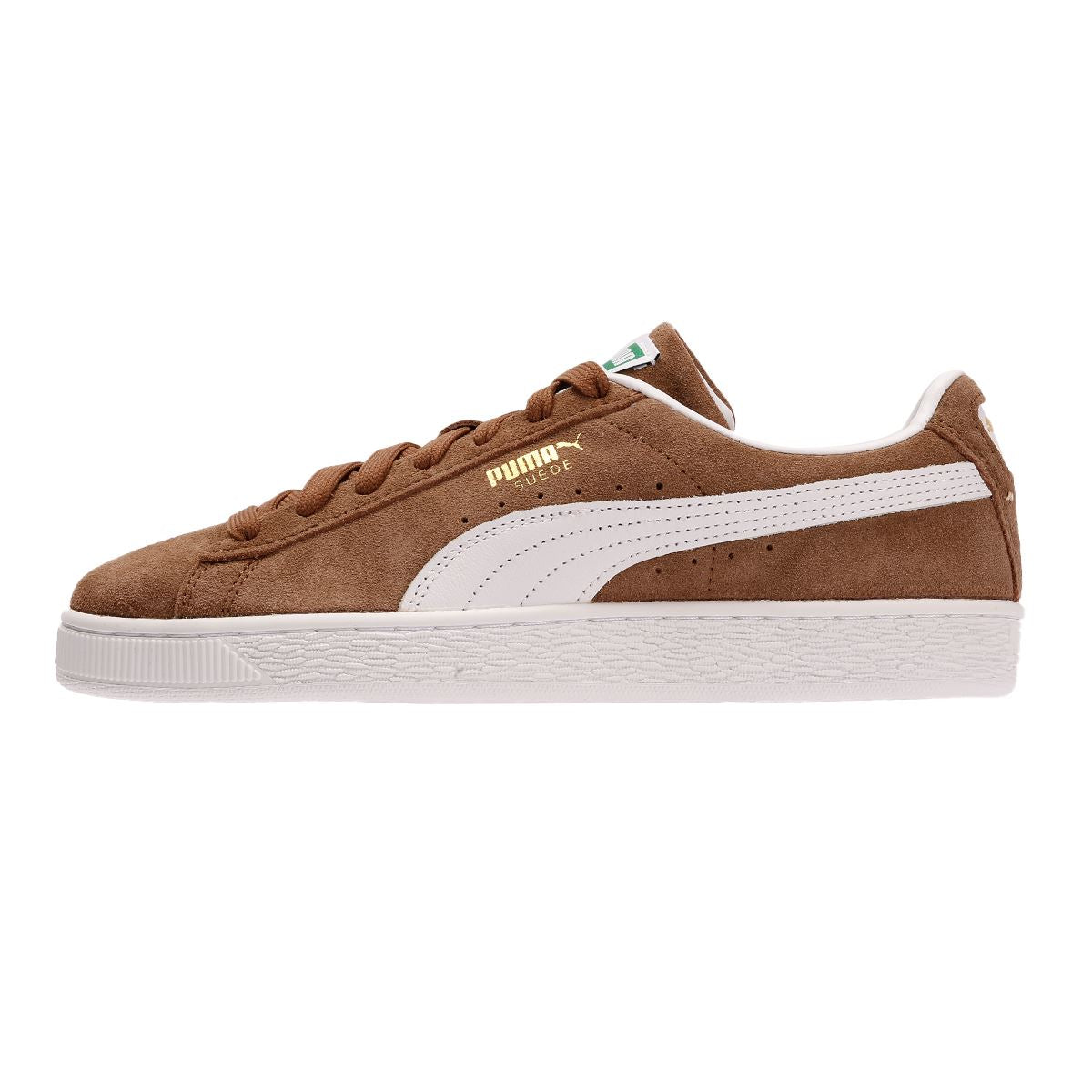Puma Classic Suede Haute Coffee/White Trainers