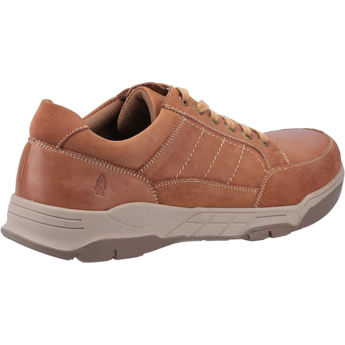 Hush Puppies Finley Leather Men's Tan Lace-Up Shoes