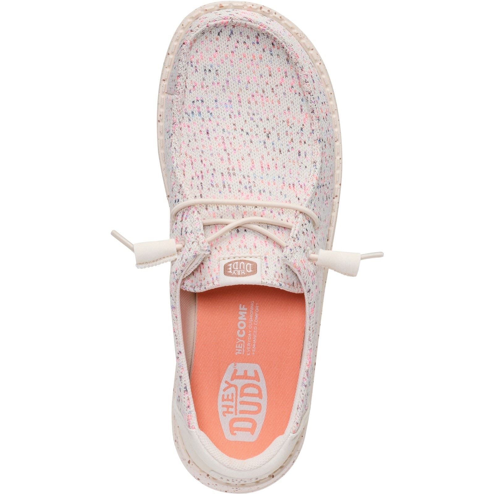 HEYDUDE Wendy Stretch Polyester Women's Taupe/Multi Loafers