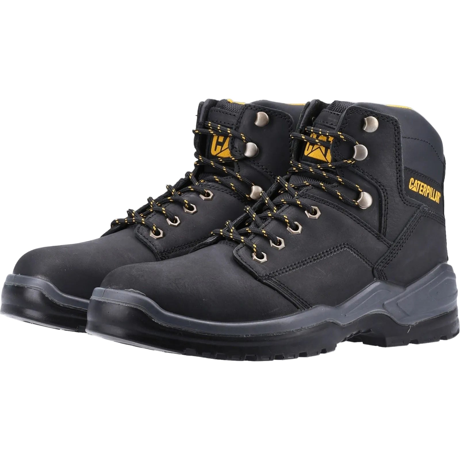 Caterpillar Striver Leather Black Safety Boots
