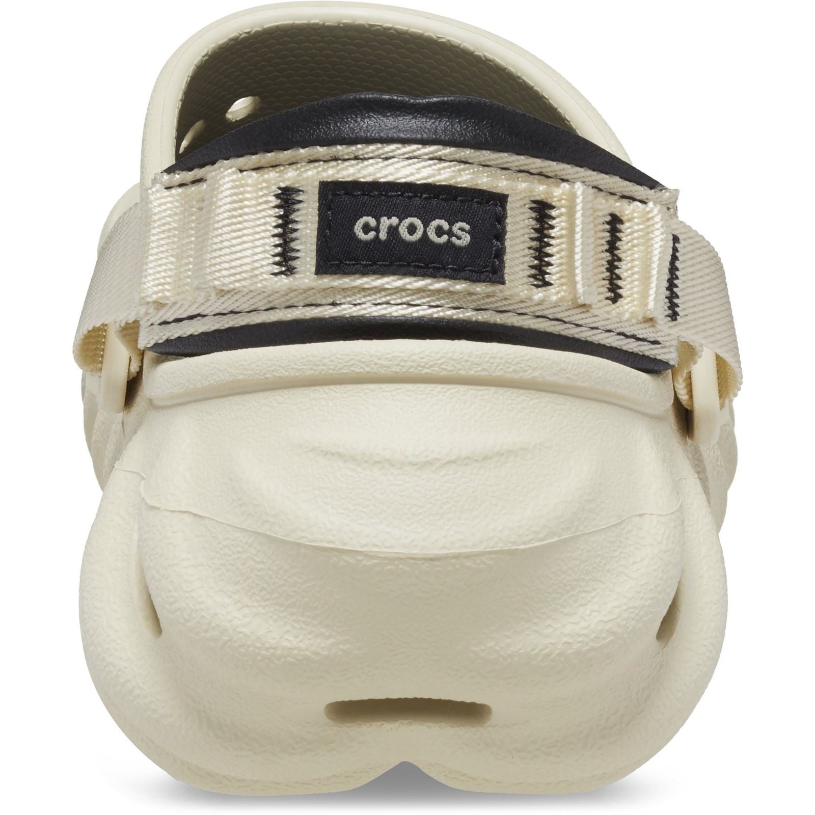 Crocs Echo Synthetic Bone/Black Clogs