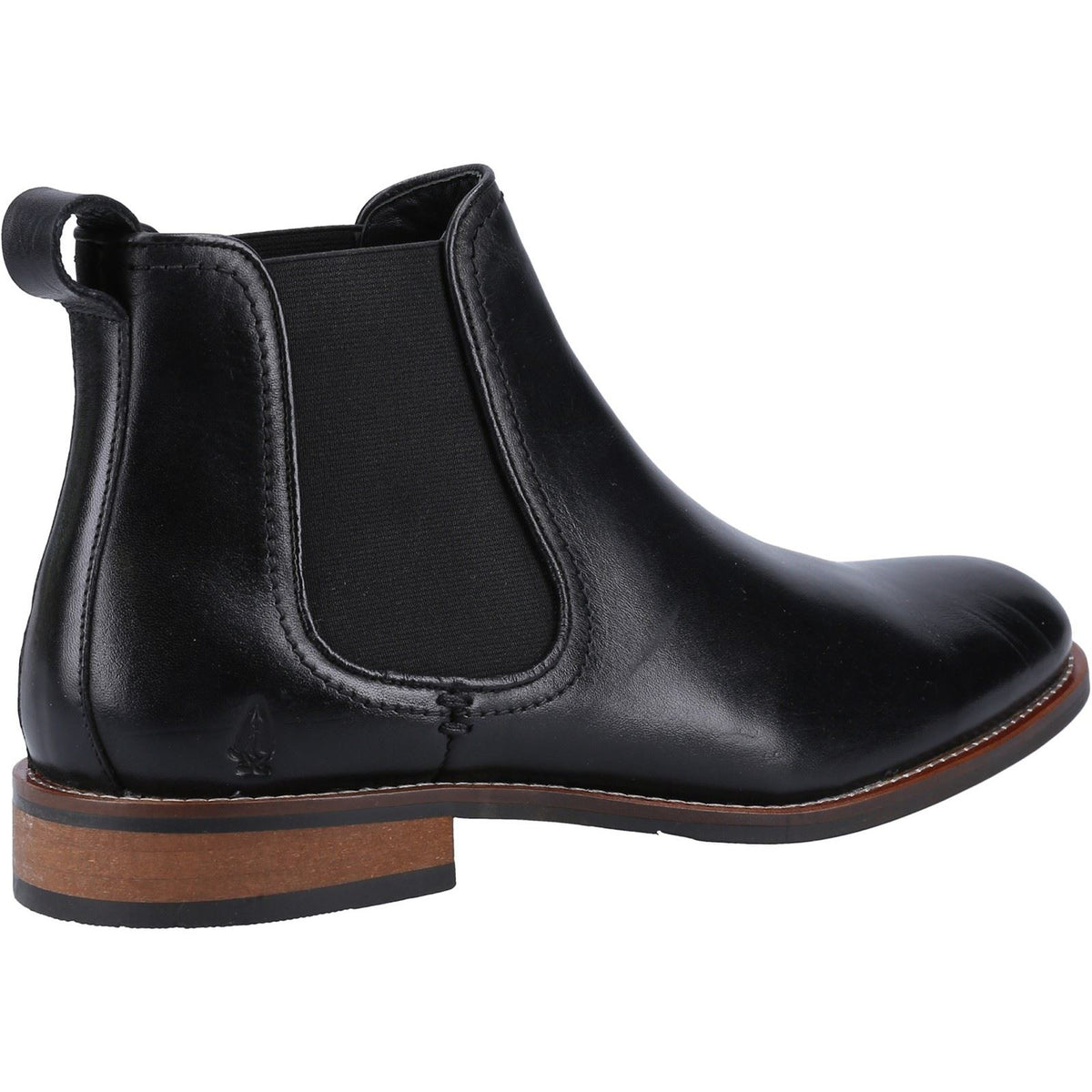 Hush Puppies Diego Chelsea Leather Men's Black Boots