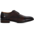 Dune Suffix Leather Men's Brown Lace-Up Shoes