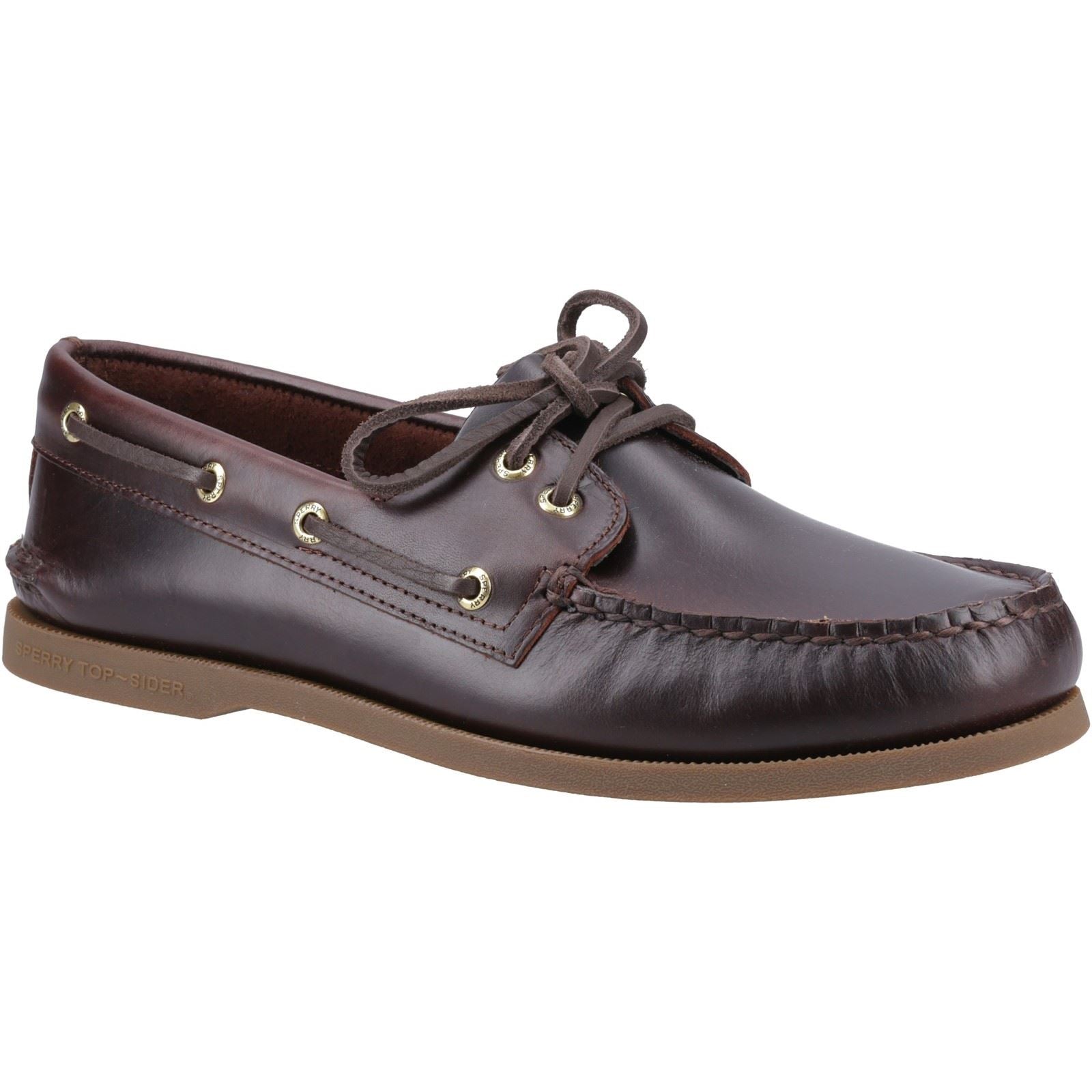 Sperry Authentic Eye Leather Men's Amaretto Boat Shoes – Tower